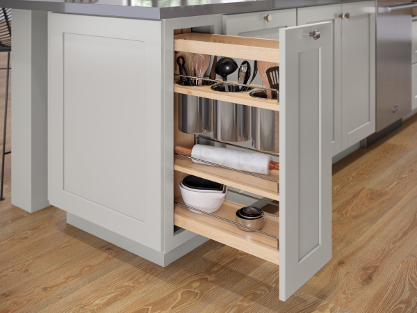 Allen Roth Cabinetry Storage Solutions